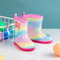 Gefütterte PVC-Regenstiefel für Kinder