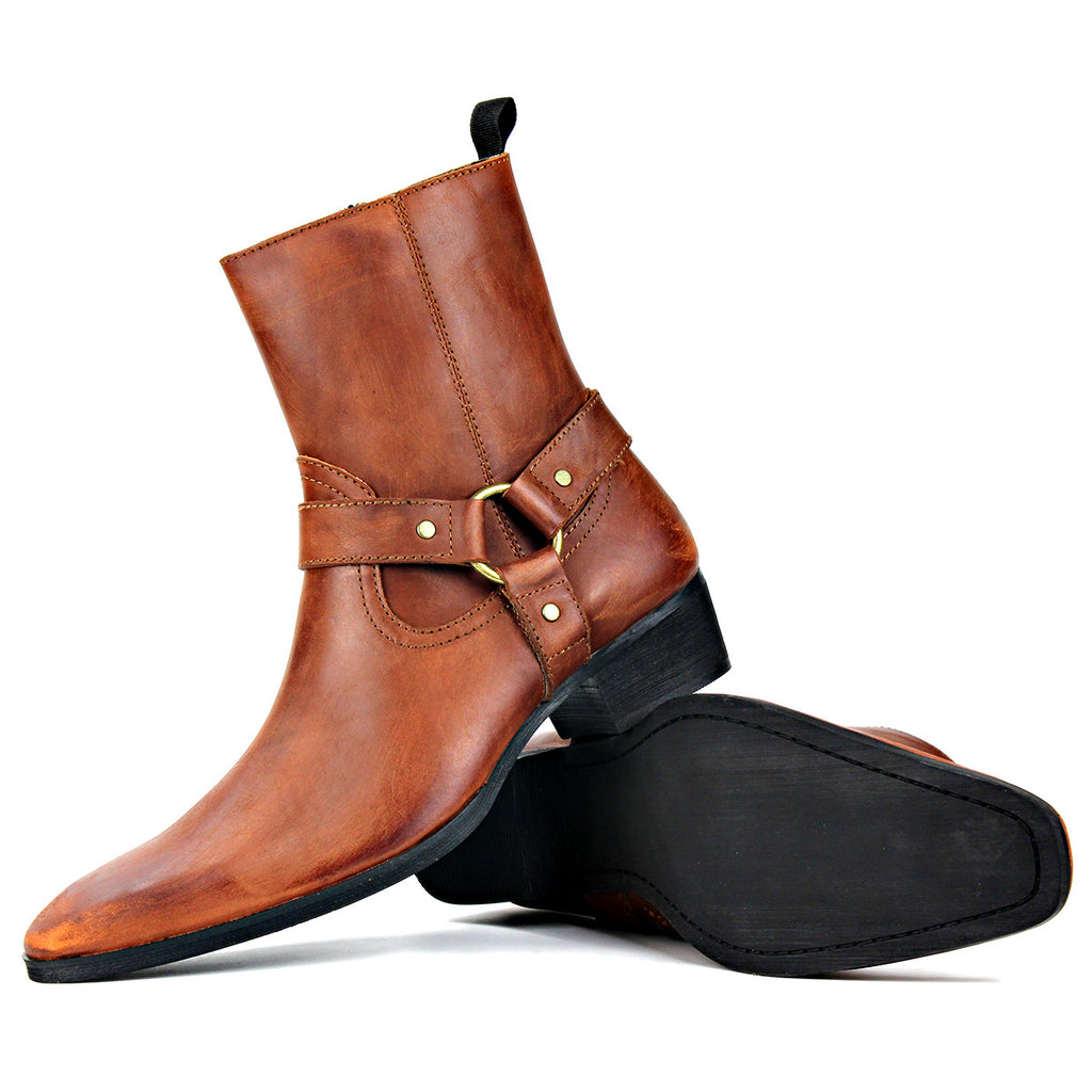 Herren Casual Boots aus Leder