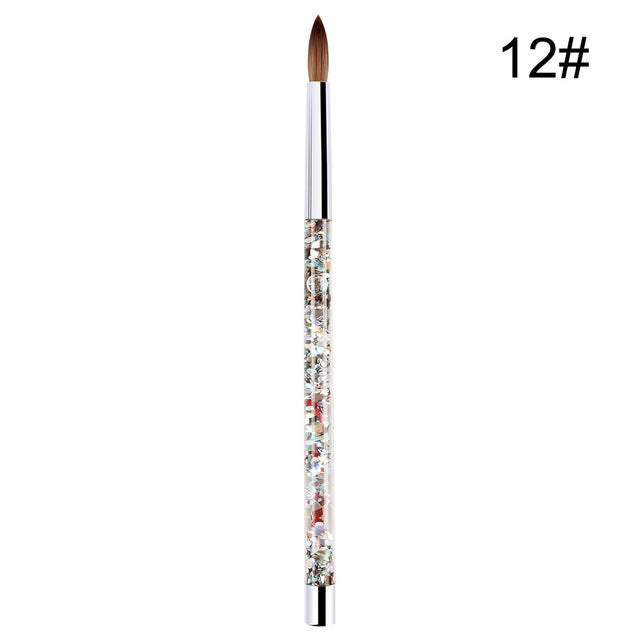 Nail Art Pinsel mit Glitzergriff – Bild 3 | LuxeStyle