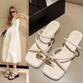 Vielseitige flache Sandalen für Damen