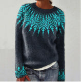 Damen Weihnachts-Sweatshirt mit 3D-Print
