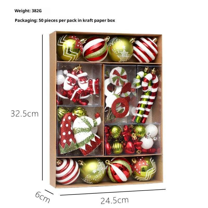 Weihnachtspendants in 5 Farben – 50 Stück – Bild 6 | LuxeStyle
