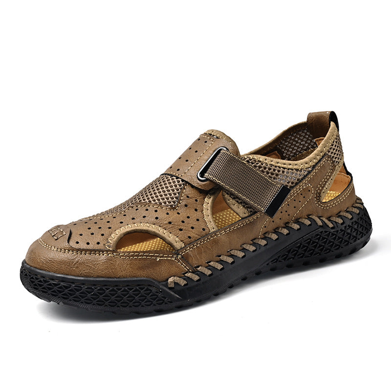 Atmungsaktive geschlossene Herren-Sandalen