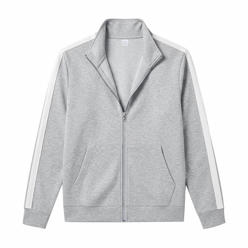 Herren-Jacke Relaxed Fit Sporty Zip-Up