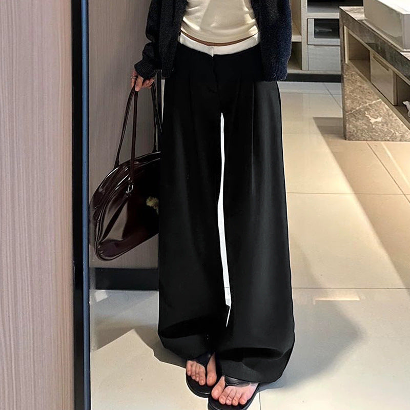 High Waist Wide Leg Hose für Damen