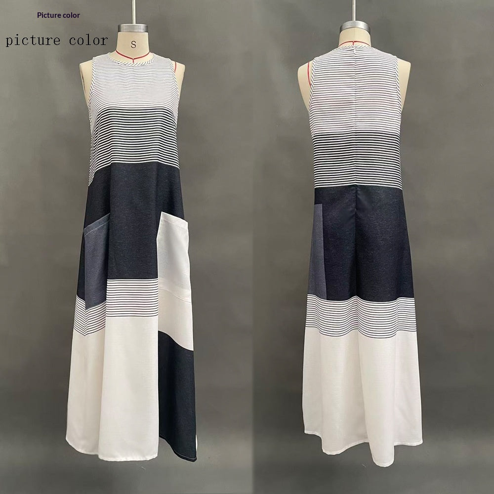 Ärmelloses weitenfreundliches Leisure-Dress