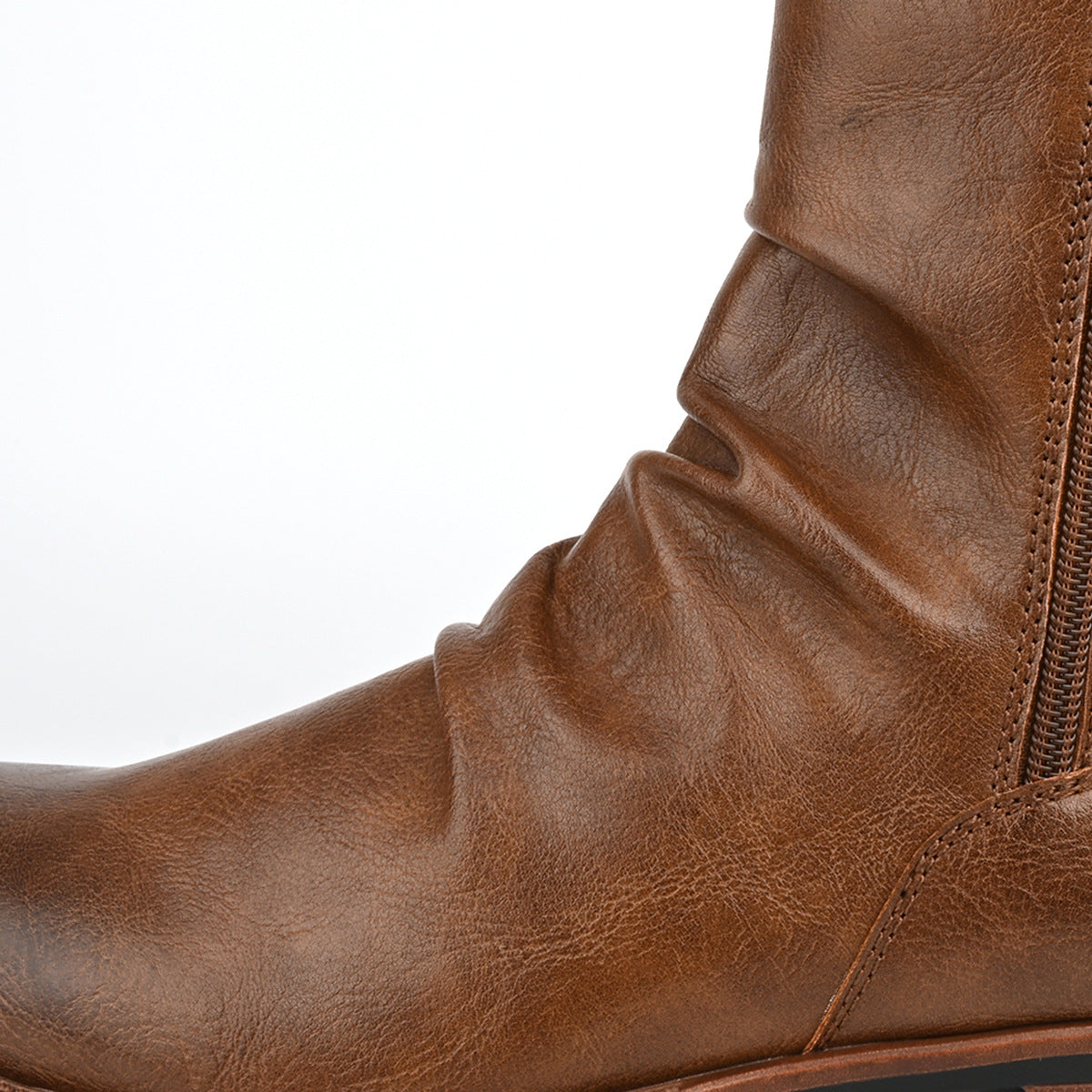 Herren Casual Boots mit Reissverschluss