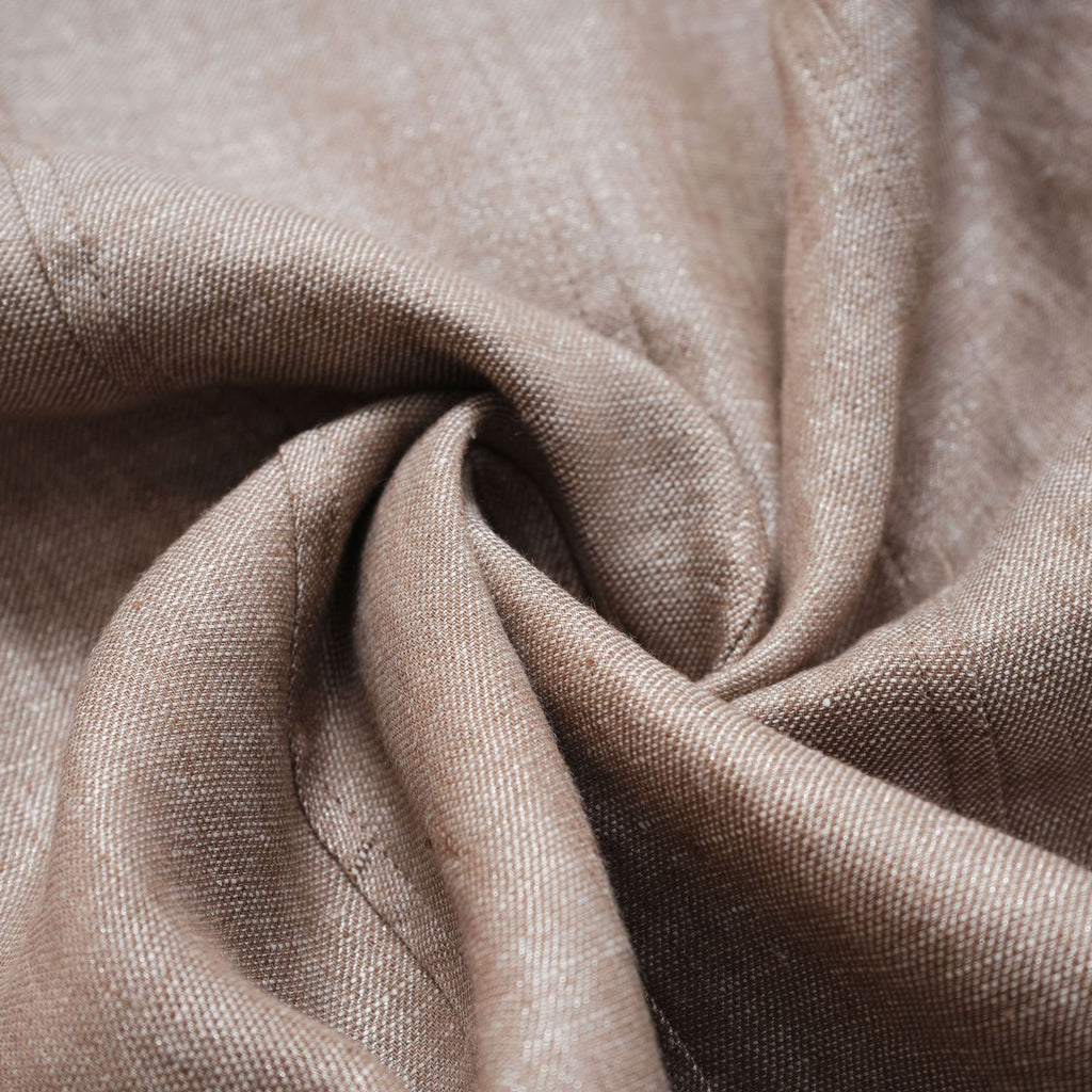 Ärmelloses Leinenkleid mit Taillengürtel – Bild 3 | LuxeStyle