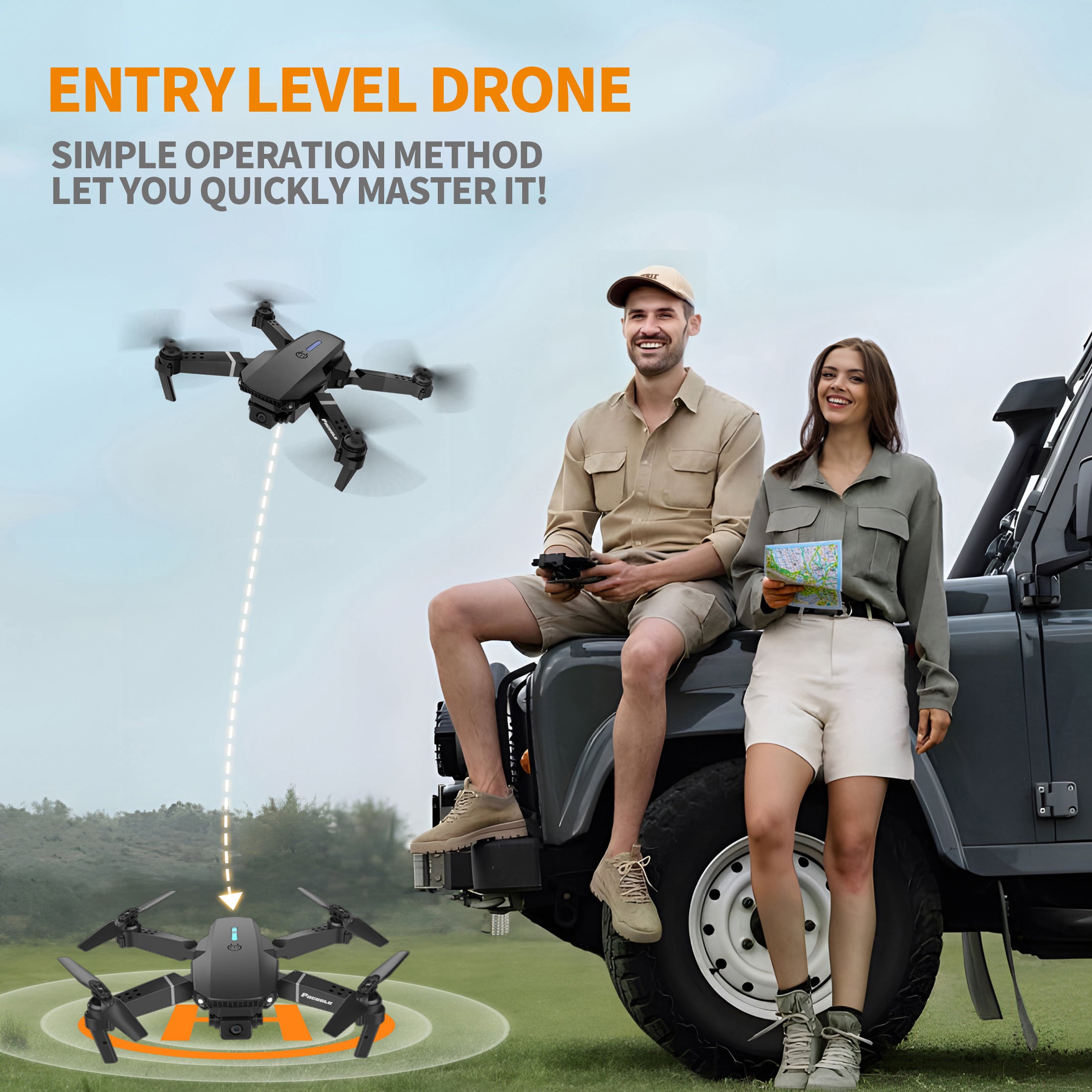 Mini-Drohne «AeroX» · mit HD-Kamera
