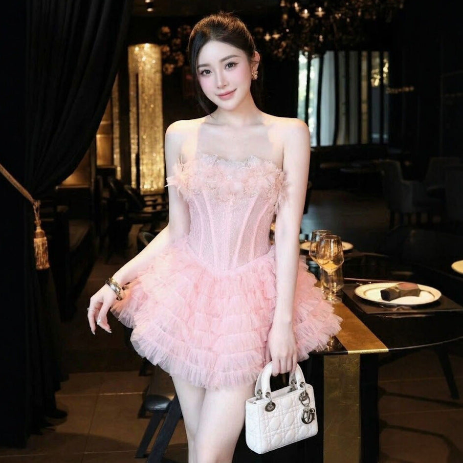 Rosa Puffrock Prinzessin