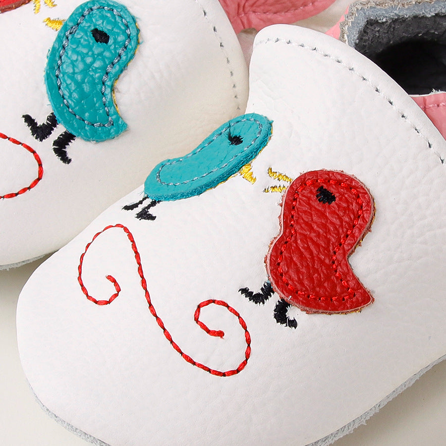 Lauflernschuhe aus Leder für Babys – Bild 5 | LuxeStyle