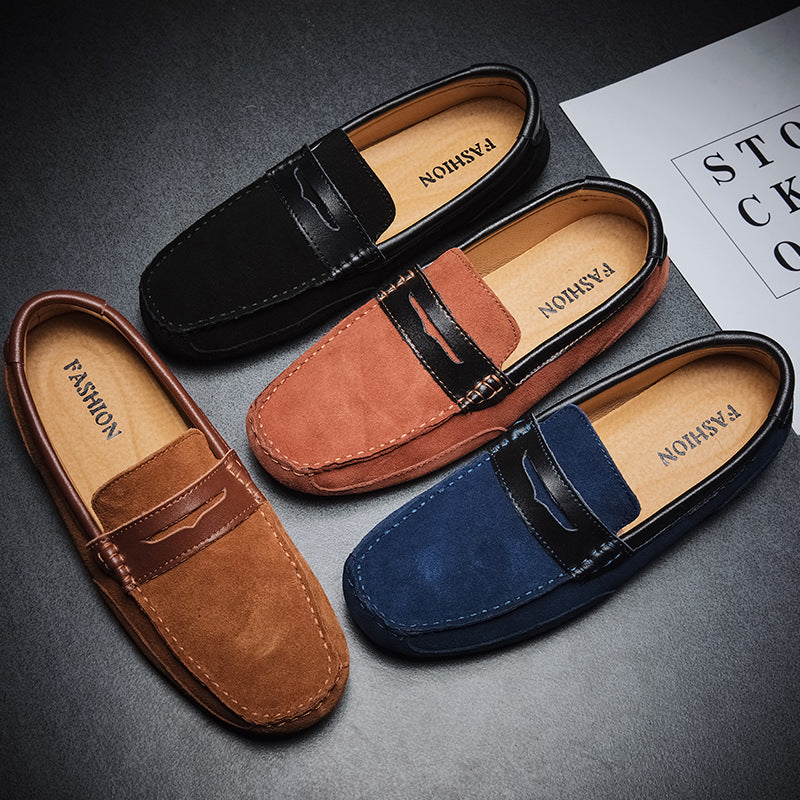 Farbblock-Loafer