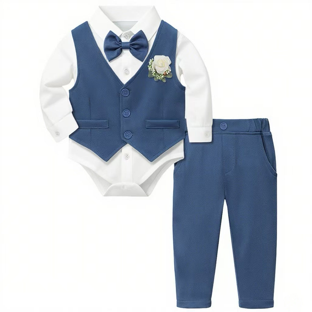 Baby Anzug Set mit Fliege – Bild 3 | LuxeStyle