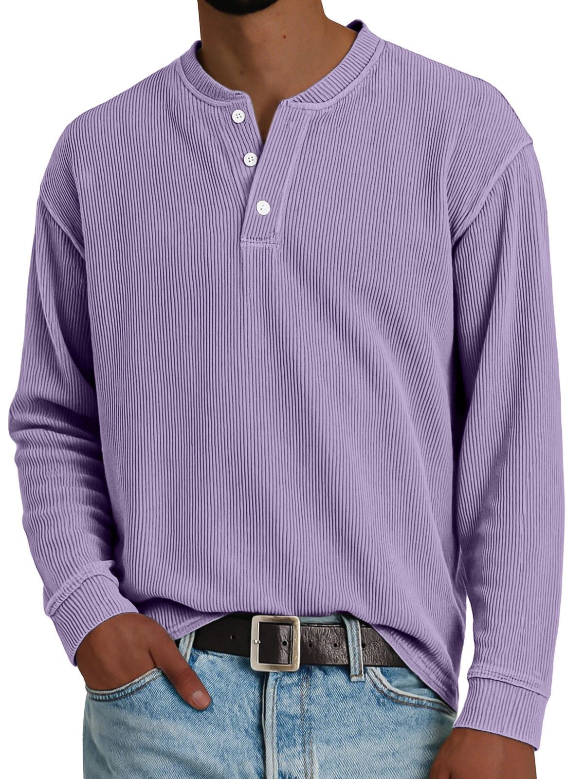 Langarm-Pullover aus Baumwolle – Bild 16 | LuxeStyle