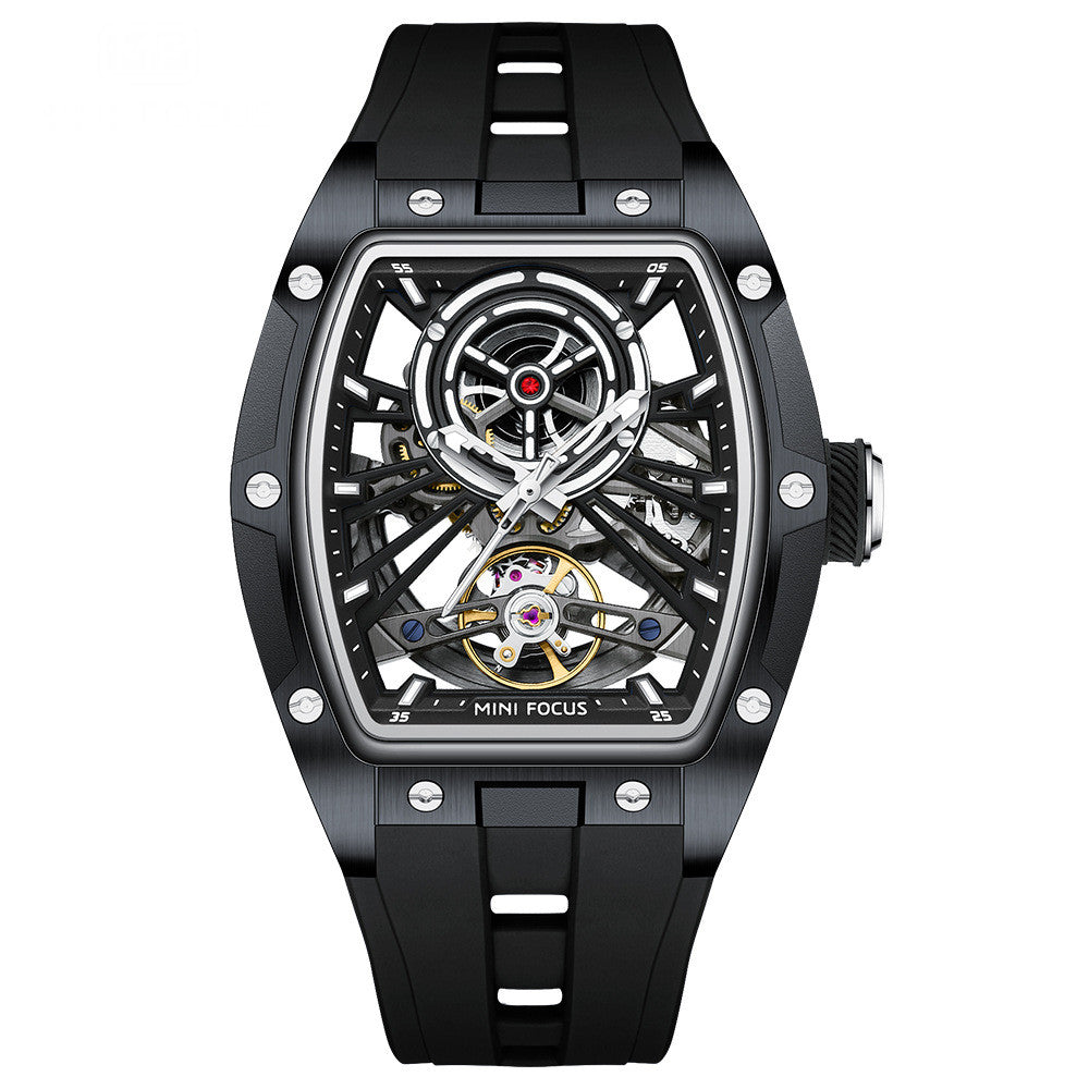 Herren-Vollhohes-Stahlgehäuse-Automatik-Uhr