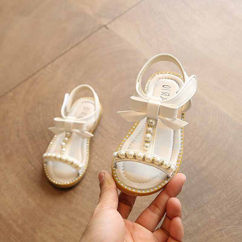 Mädchen Prinzessin Sandalen mit Perlen – Bild 13 | LuxeStyle