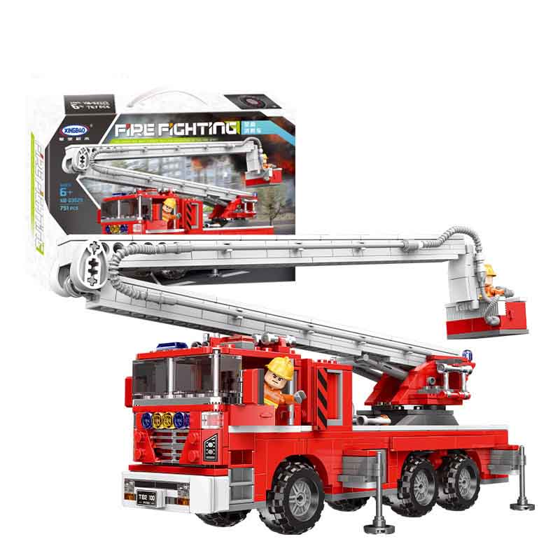 Feuerwehrfahrzeug Baustein-Set – Bild 5 | LuxeStyle