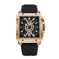 Herren-Armbanduhr mit grossem, quadratischem Zifferblatt – Bild 3 | LuxeStyle