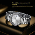 Strassbesetzte Business-Quarz-Uhr – Bild 2 | LuxeStyle