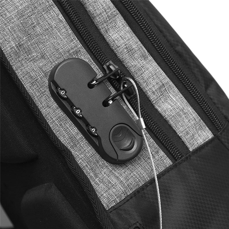 Rucksack mit USB-Ladefunktion und Diebstahlschutz – Bild 9 | LuxeStyle