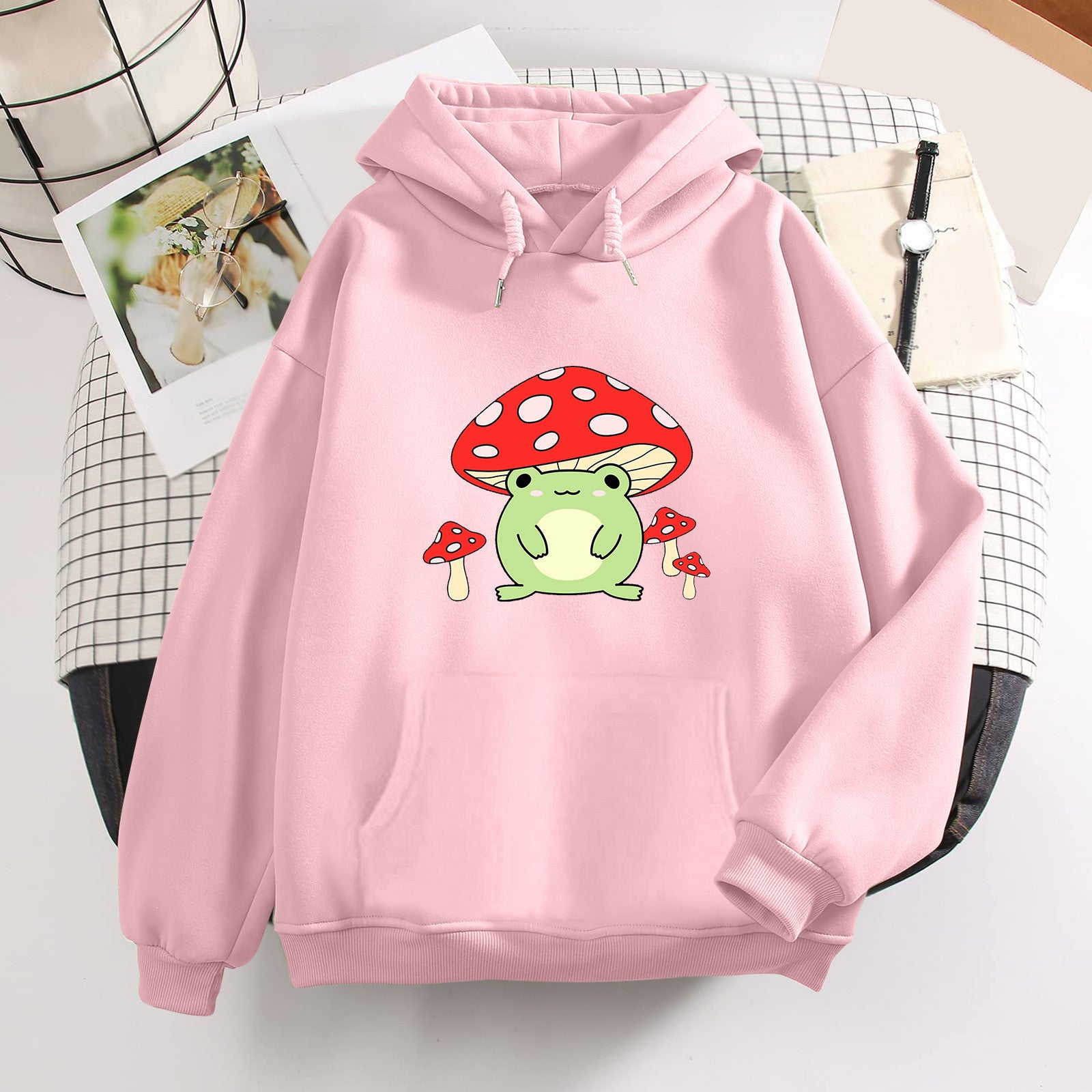 Retro Harajuku Hoodie für Damen und Herren