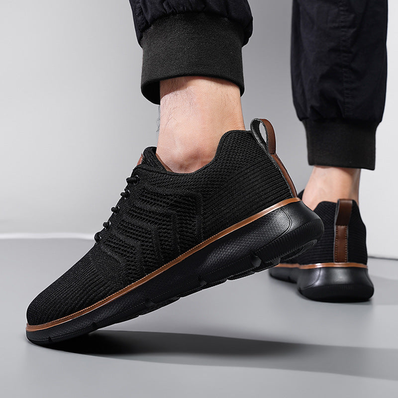 Lace-Up Mesh Sneaker für Herren – Bild 13 | LuxeStyle