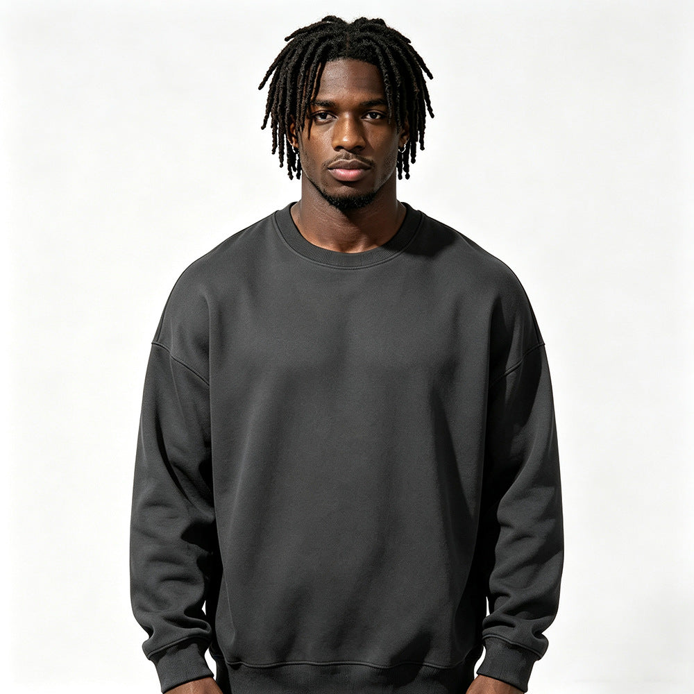 Warmes Herren Sweatshirt mit Rundhals