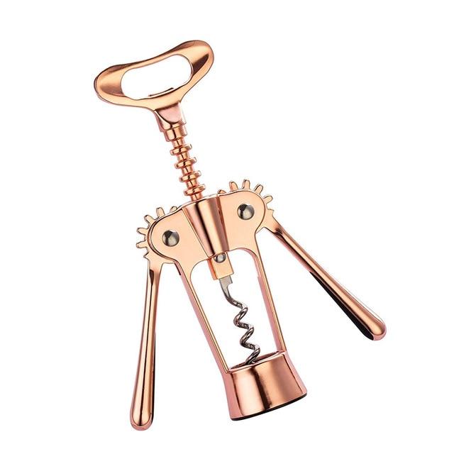 Korkenzieher aus Zinklegierung – Rose Gold – Bild 2 | LuxeStyle