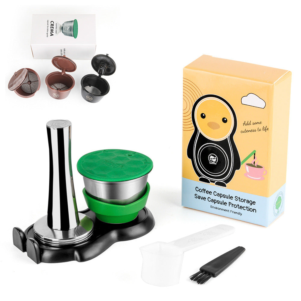Kapselhalter Pinguin für Nespresso, Dolce Gusto, Illy – Bild 7 | LuxeStyle