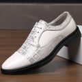 Herren Business-Schuhe aus Mikrofaserleder