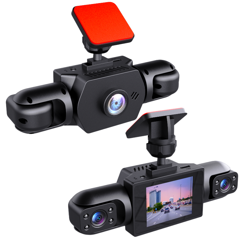 Allround-Dashcam mit 4 Linsen
