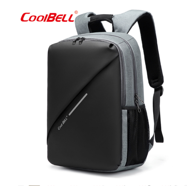 Grosser Rucksack aus Oxford-Stoff für Herren – Bild 4 | LuxeStyle