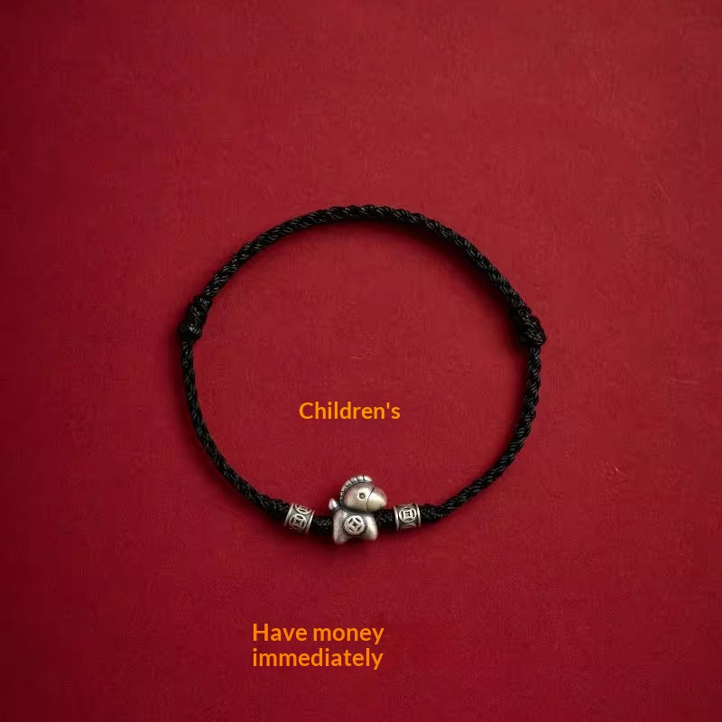Glücks-Armband mit 999er Feinsilber-Anhänger – Bild 5 | LuxeStyle