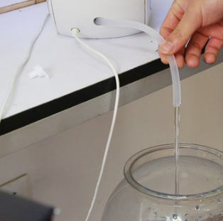 Kompakte Aquarium für den Schreibtisch