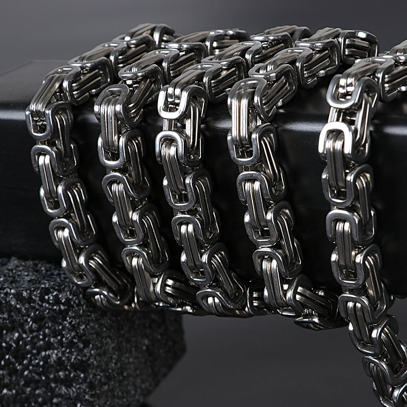 Armband Drachenwirbel aus Titanstahl
