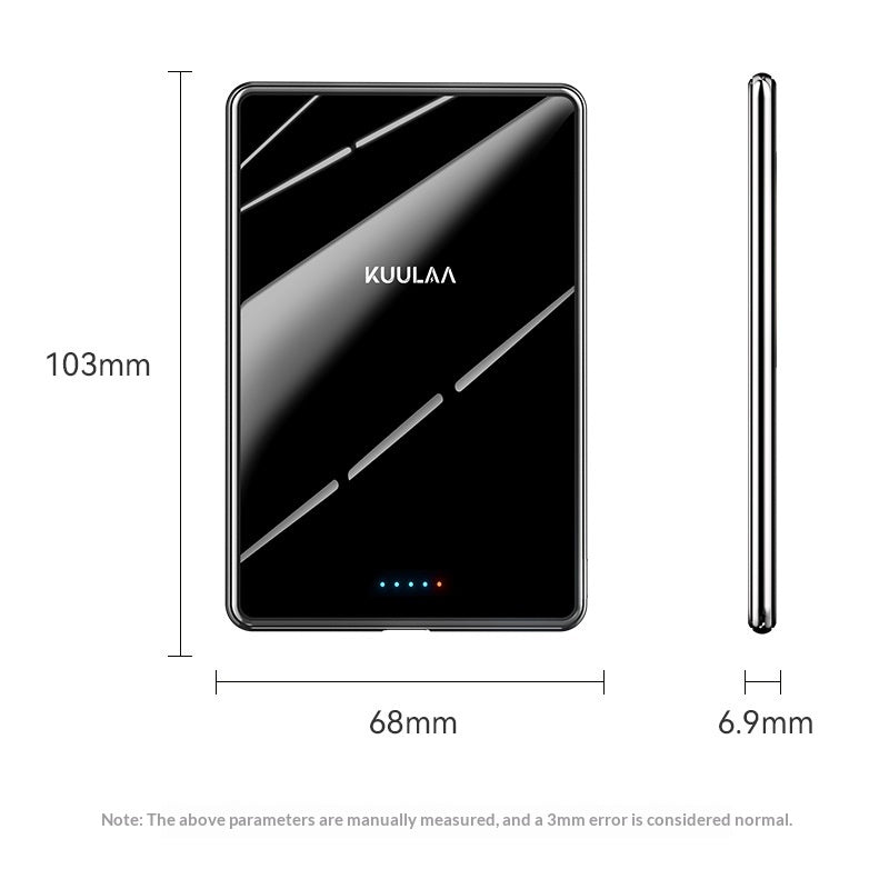 Mini Magnetic Wireless Power Bank 5000mAh