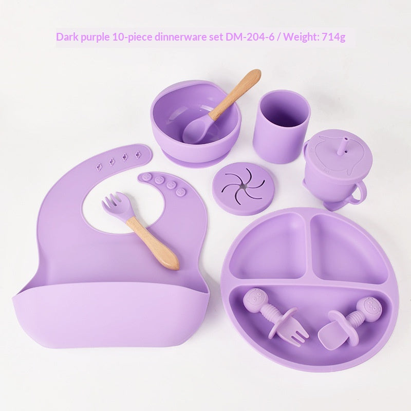 Silikon-Dinner-Set für Babys & Kleinkinder