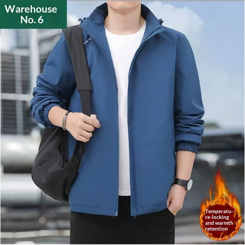 Herren-Fleecejacke für Herbst und Winter – Bild 4 | LuxeStyle