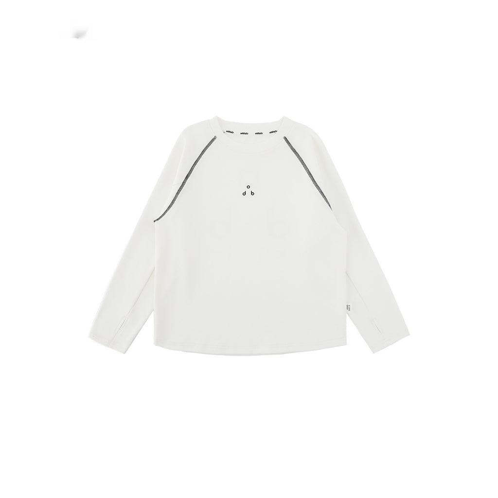 Lässiges Langarmshirt mit Schriftzug – Bild 5 | LuxeStyle