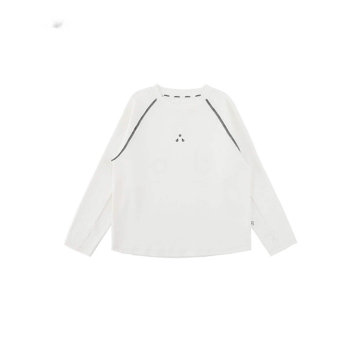 Lässiges Langarmshirt mit Schriftzug – Bild 5 | LuxeStyle