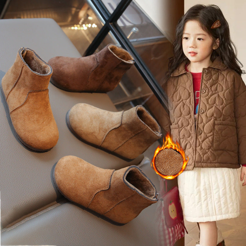 Mädchen Winter Stiefeletten im Brit-Stil