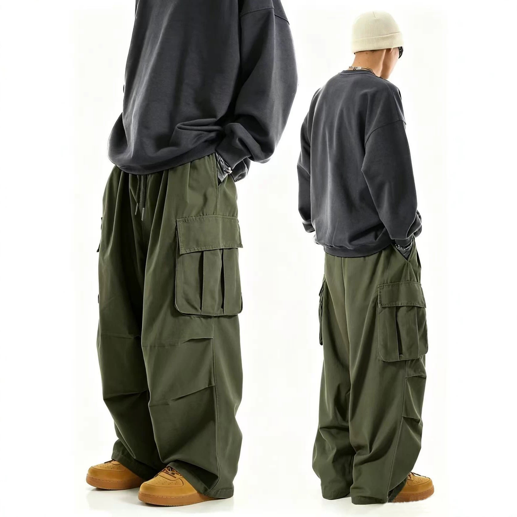 Herren Cargo-Hose mit geradem Bein