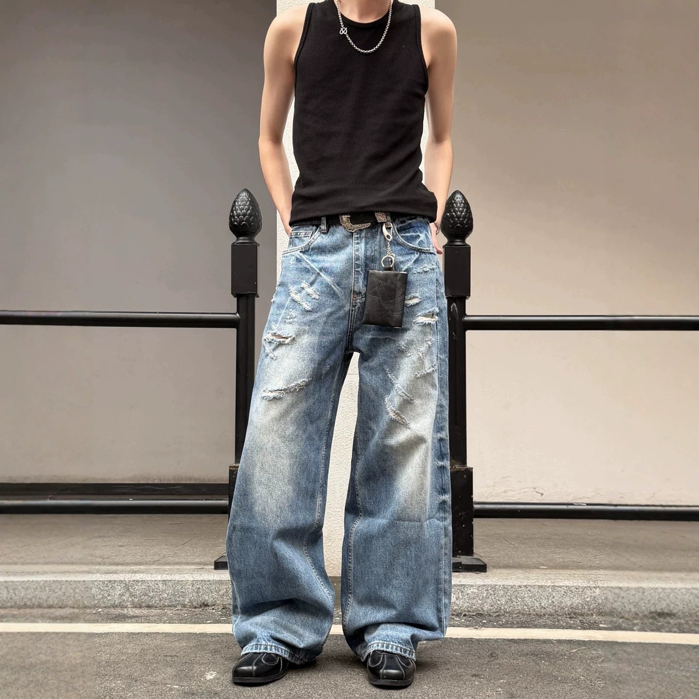 Vielseitige Ripped Jeans für Herren
