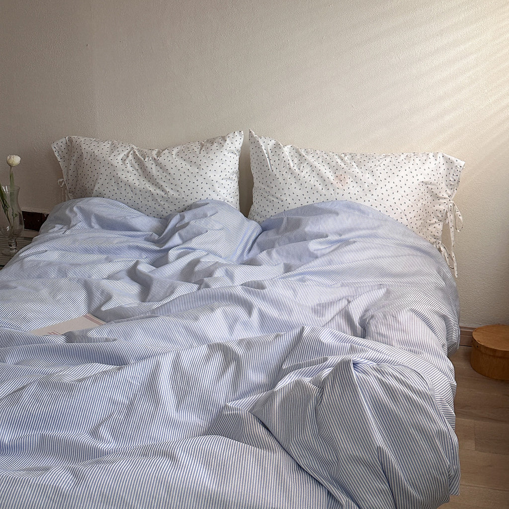 Duvet Cover Plaid Baumwolle