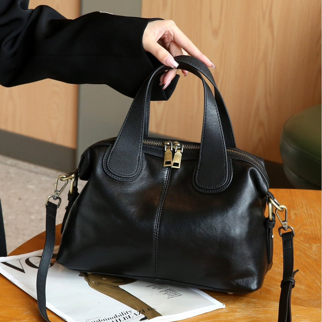 Leder-Tote
