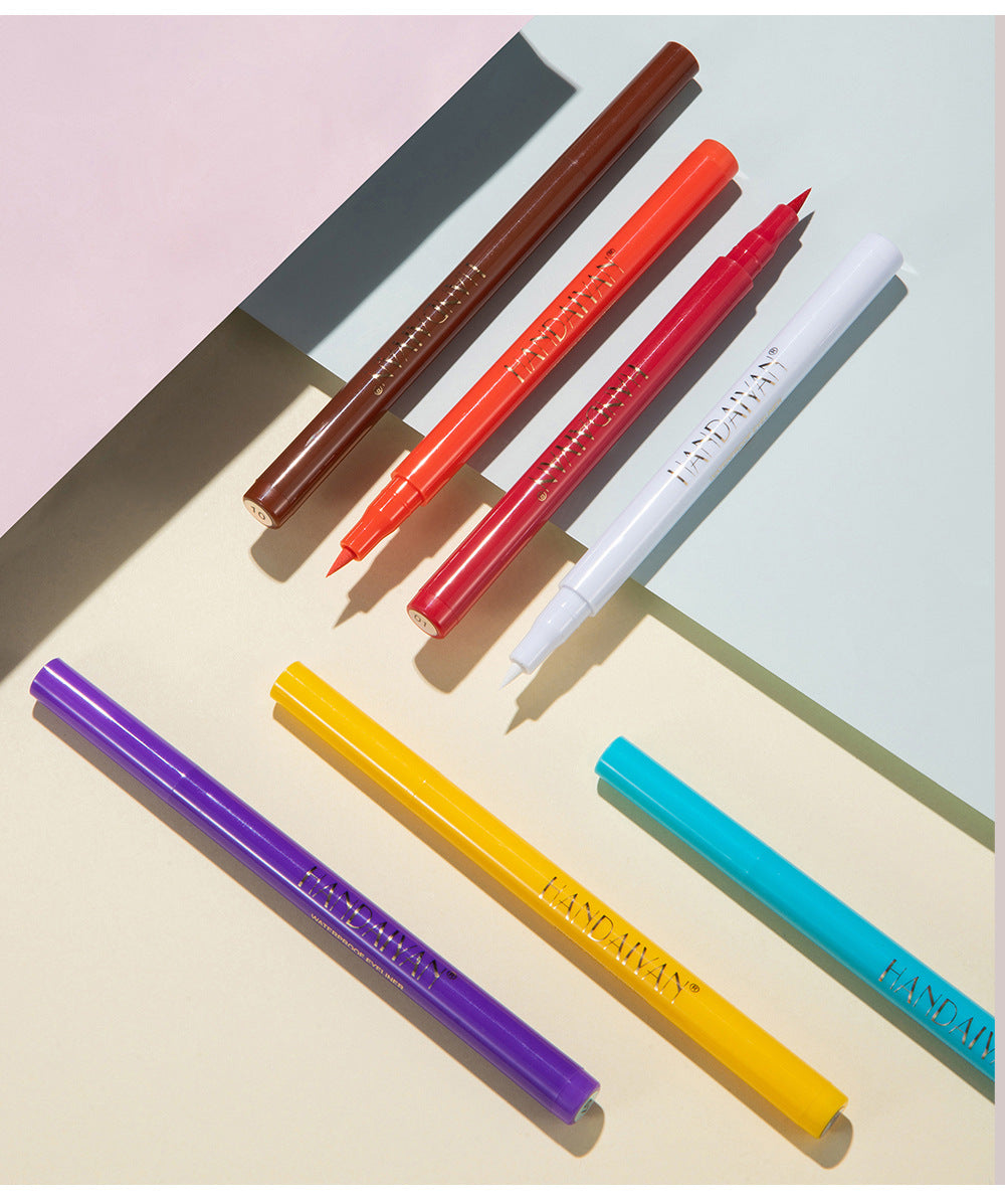 12er-Set matter Flüssig-Eyeliner, schnelltrocknend – Bild 2 | LuxeStyle