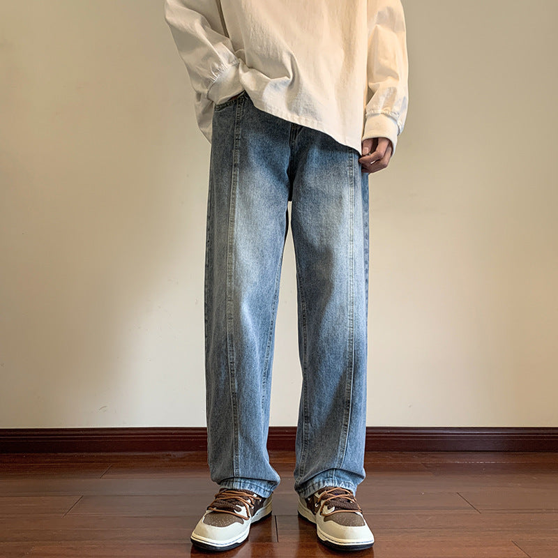 Vintage Tie-Dye Jeans für Herren
