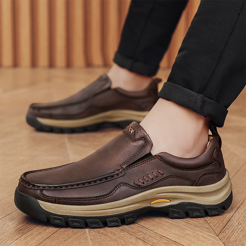 Herren Casual Lederschuhe zum Wandern – Bild 6 | LuxeStyle