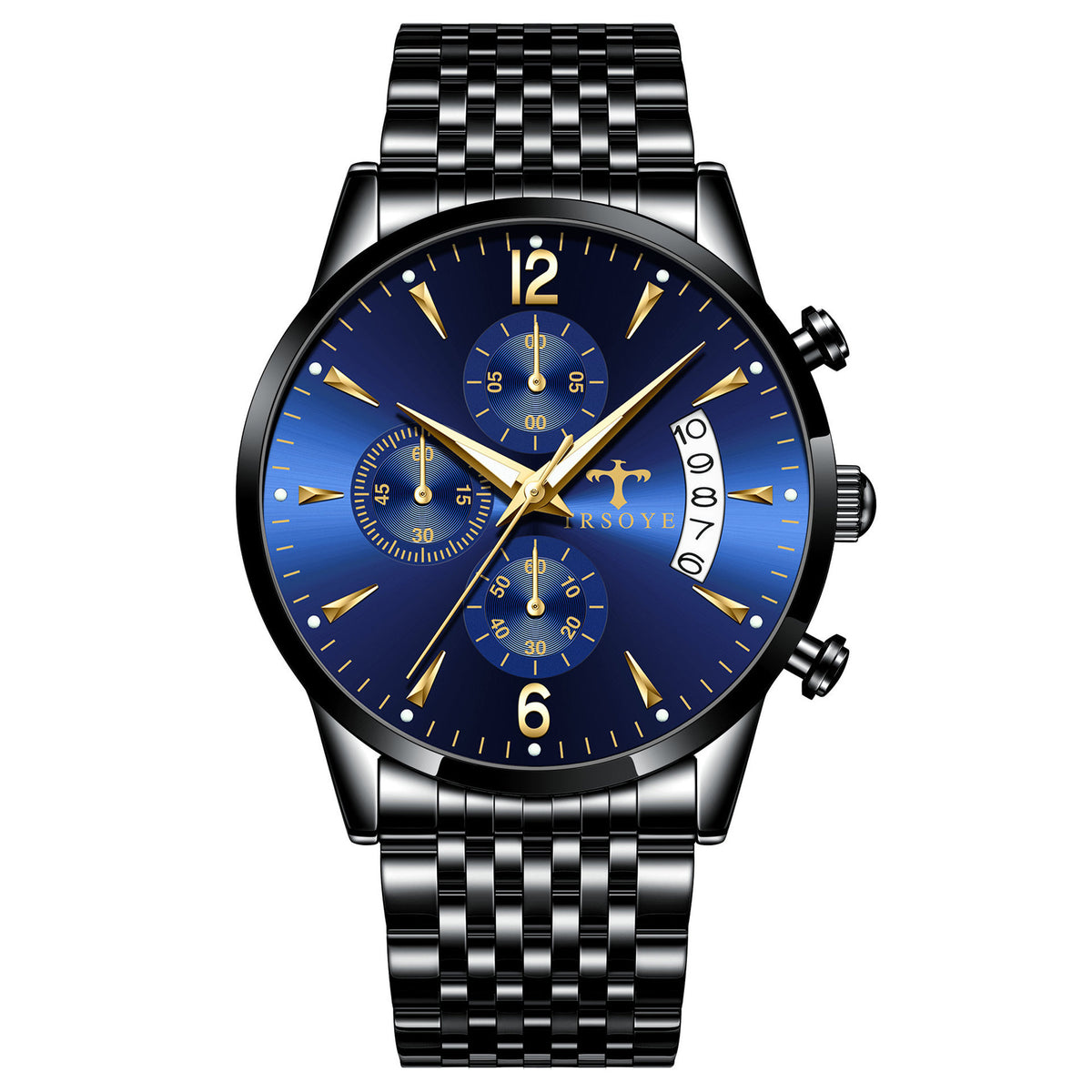 Männer Multifunktions-Lumineszenz-Wasserdichte Quarz-Uhr – Bild 1 | LuxeStyle