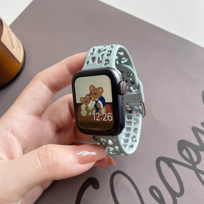 Silikon‑Armband für Apple Watch – Damen – Bild 4 | LuxeStyle